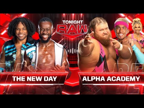 The New Day vs Alpha Academy: Raw, Nov. 25, 2024