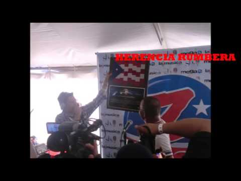 CONFERENCIA DE PRENSA DE LUISITO CARRIÓN EN EL DÍA NACIONAL DE LA SALSA