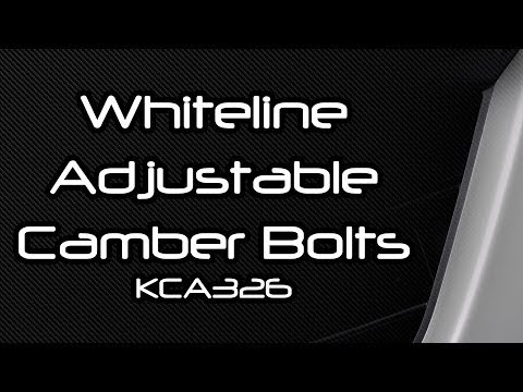 Whiteline Adjustable Rear Camber Bolts - KCA326