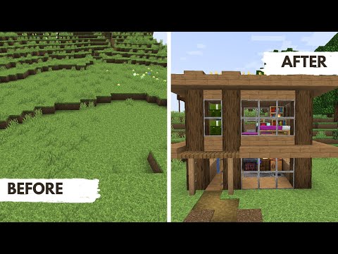 EPIC Minecraft build: Ultimate small wooden house