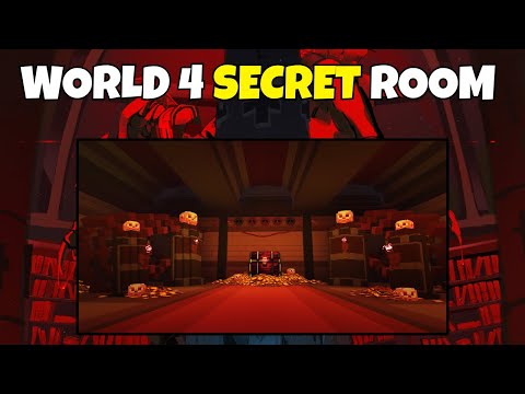 The NEW World 4 Update Has A SECRET ROOM! | Pixel Blade