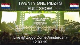Twenty One Pilots live @ Ziggo Dome Amsterdam - Full Show 12.03.2019