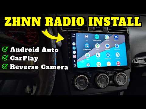 Installing a ZHNN Radio in a 2016 WRX | CarPlay & Android Auto