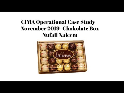 CIMA Operational Case Study November 2019