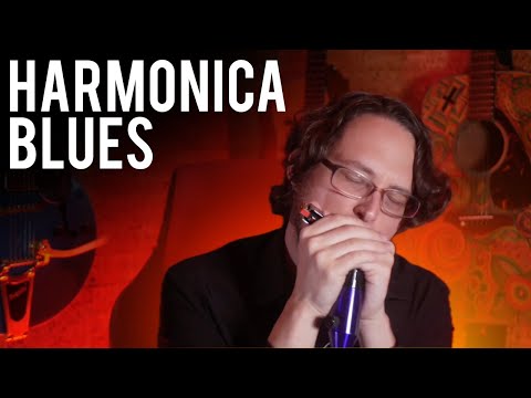 Nostalgic Slow Blues Harmonica Jam