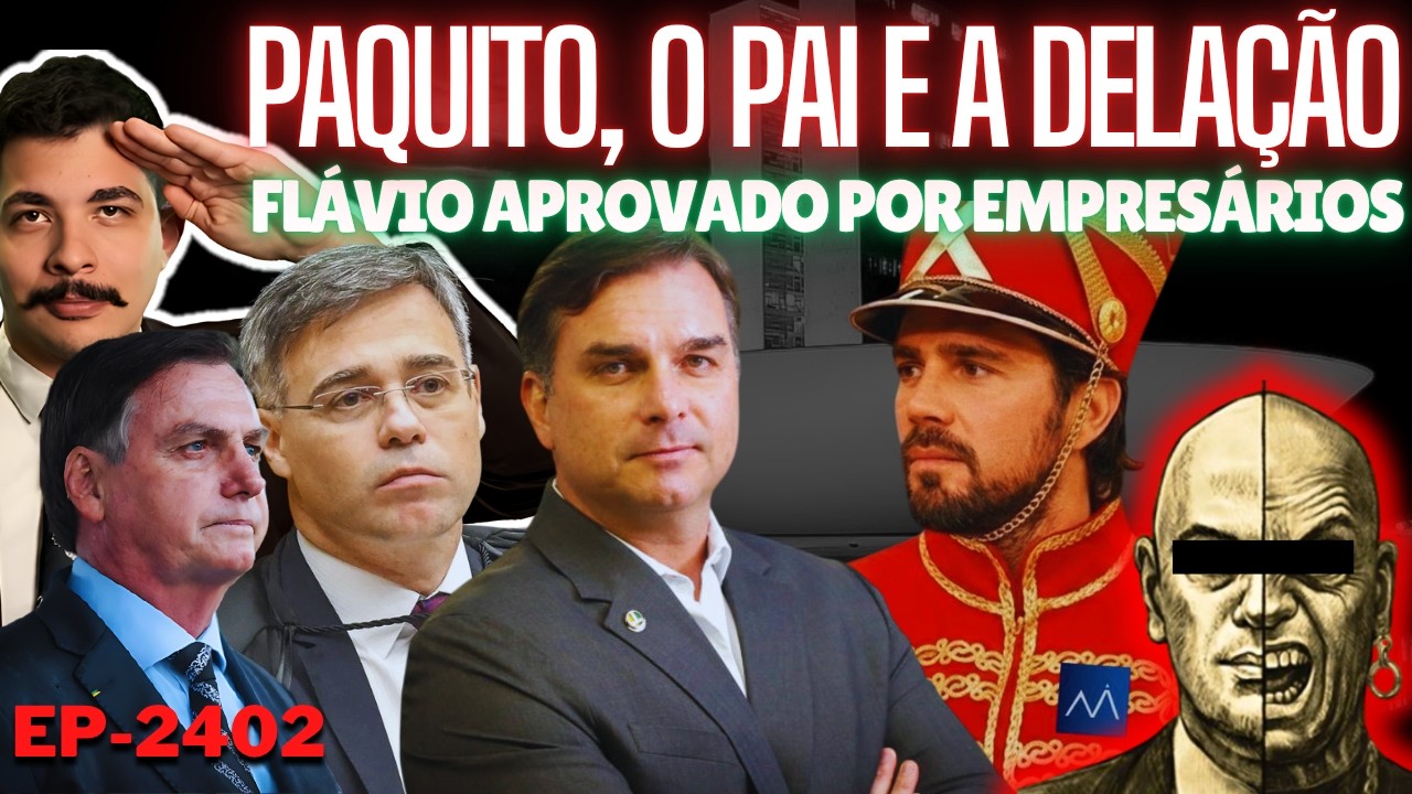 MASTER: Paquito DEVE DELATAR Após SURTO do Pai e TROCA na DEFESA + Flávio APROVADO Por Empresários