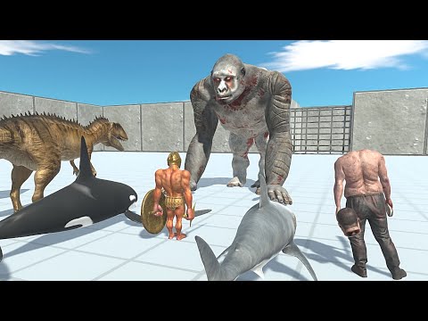 OLD GORO VS NEW UNITS - Animal Revolt Battle Simulator