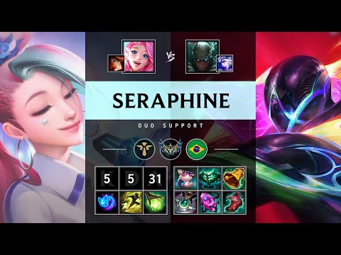Seraphine Support vs Pyke - BR Challenger Patch 25.06