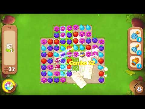 Gardenscapes - Level 41 @Games4Fun ✅