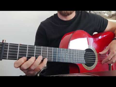 Moorea Gipsy Kings Guitare Solo Tutoriel(pt1)