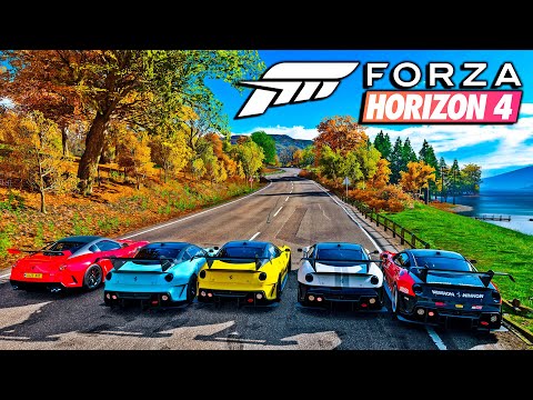 THE BEST CAR of the FORZA HORIZON 4 - FERRARI 599xx EVO (FF)