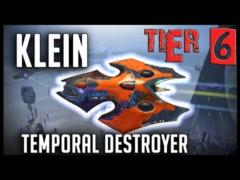 Klein Temporal Destroyer [T6] – with all ship visuals – Star Trek Online