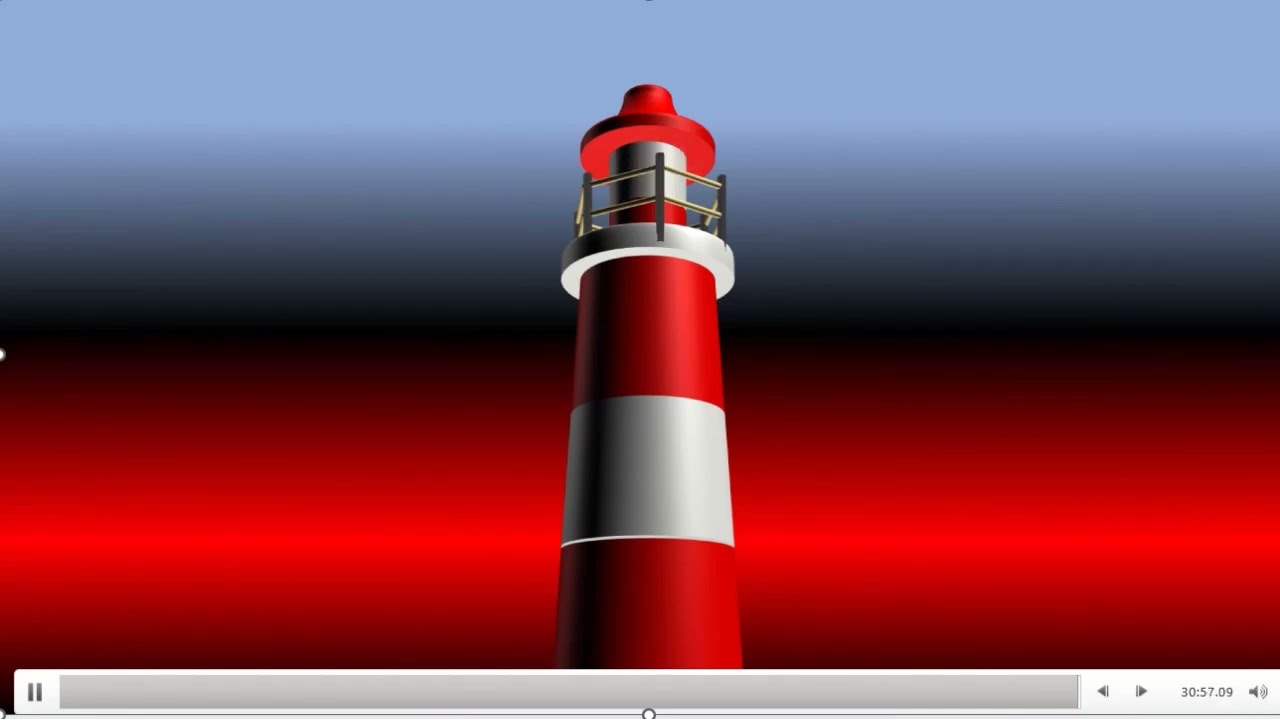 PowerPoint Art: Create an Animated 3D Lighthouse||po||The Lighthouse Presentation|| POWERPOINT