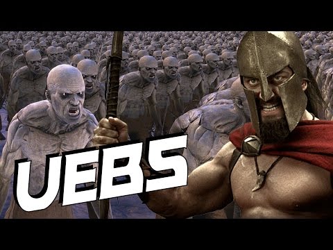 300 Spartans vs 100,000 Zombies | Ultimate Epic Battle Simulator