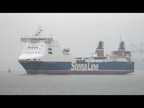 STENA FORERUNNER OUTBOUND FOR ROTTERDAM   SD 480p