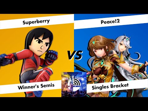 The Wifi Series #82 - Winner's Semis - DBE | Superberry (Brawler) vs BASS | Peace!2 (Pyra & Mythra)