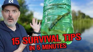Download lagu 15 Wilderness Survival Tips in 5 Minutes 🌲🏕️ mp3