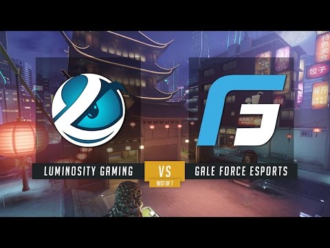 Luminosity Gaming vs. Gale Force eSports (Lijiang Tower) | The Plays Overwatch Showmatch