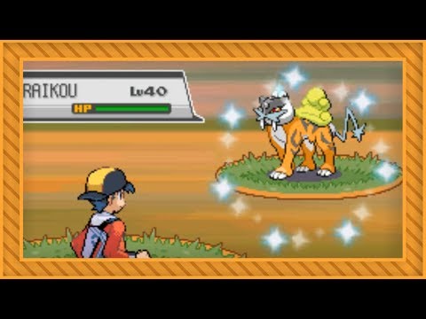 [LIVE] Shiny Roaming Raikou after 3,805 seen in HeartGold