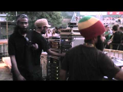 King Alpha - Garance Reggae Festival 2012 - Dub Station Corner