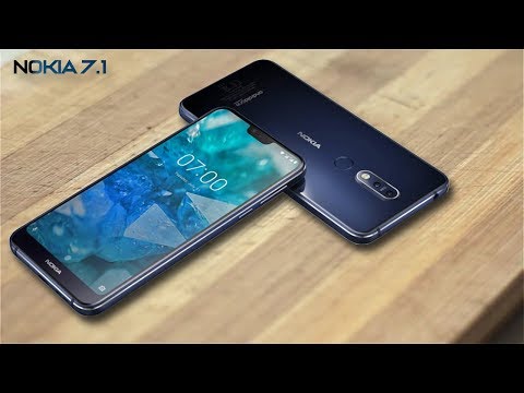 Nokia 7.1 With Dual rear cameras with ZEISS Optics