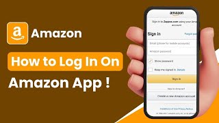 How to Login to Amazon | Sign In Amazon App !