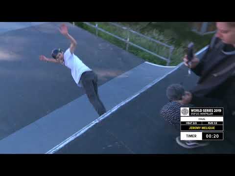 Jeremy Melique | 1st place - WS Roller Freestyle Park World Cup Final | FISE Montpellier 2019