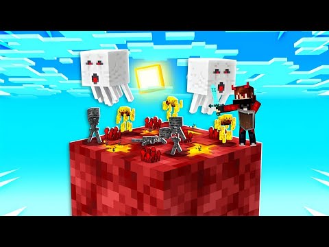 Secrets of the Nether Unveiled in One Block Minecraft #12