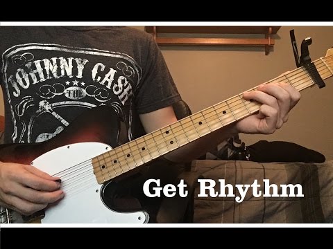 Get Rhythm by Johnny Cash - Luther Perkins Instrumental and Quick Lesson