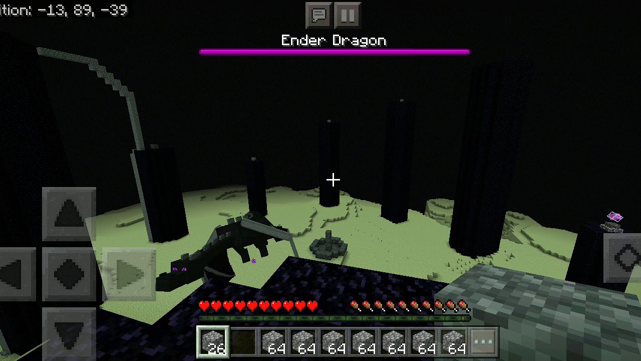 How to beat the Ender Dragon WITHOUT weapons and armor!! (How To #1)