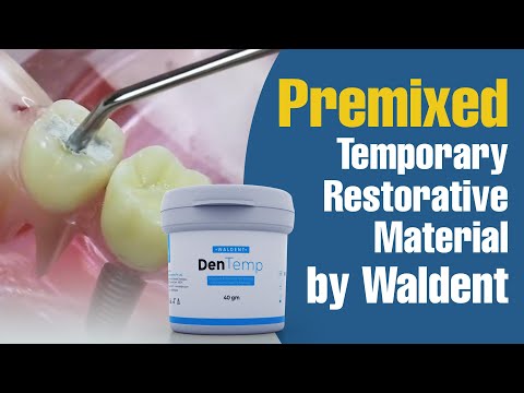 Premixed Temporary Restorative Material by Waldent | Waldent DenTemp