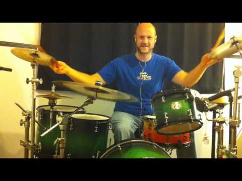 16th note triplet lick fill 3 Drum lesson