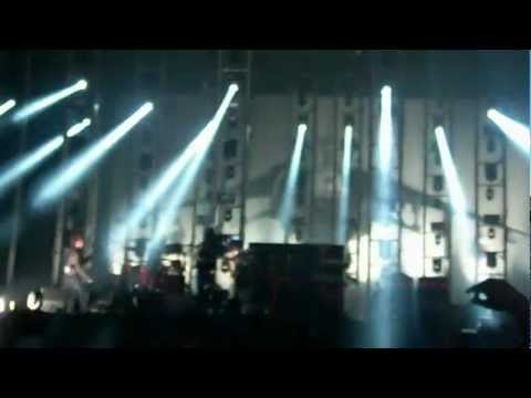 The Prodigy going on stage at Download 2012