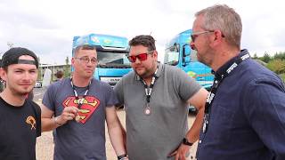 Download lagu Trucker Jay in the UK: DAF Trucks Challenge the Road Legends mp3
