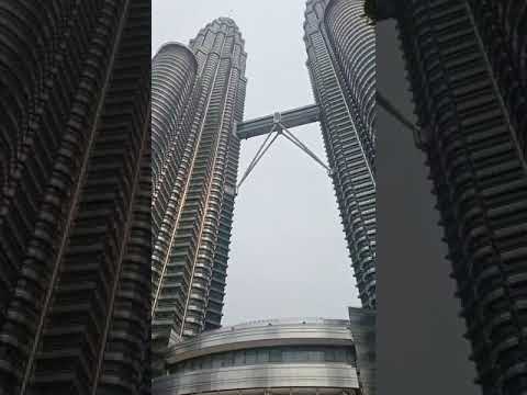 Twin tower, Kuala Lumpur, Malaysia.#shorts #travel