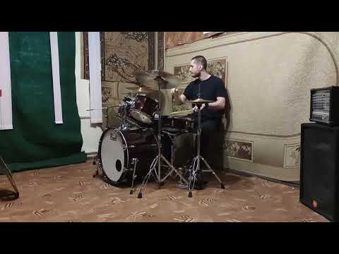 Naked 'Round the Block - Around the World drum cover