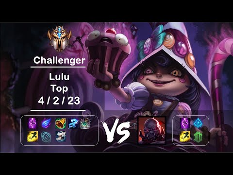 KR Challenger Top Lulu vs Sion Ep.1866