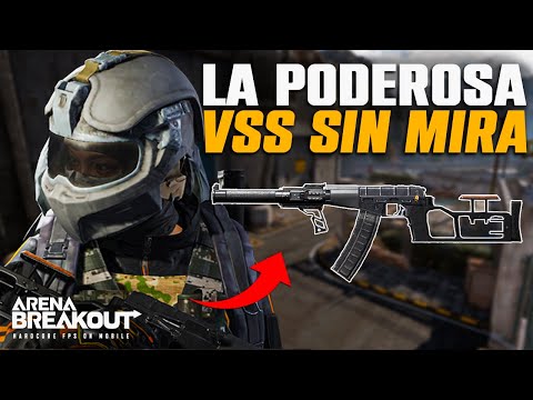 ¡LA MEJOR ARMA DE CORTA DISTANCIA! *VSS SIN MIRA* - ARENA BREAKOUT / MITEK