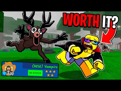 Testing New VAMPIRE Class in 99 Nights in the Forest🔦