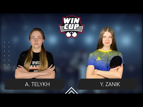 18:45 Anastasiia Telykh - Yulianna Zanik West 4 WIN CUP 10.04.2024 | TABLE TENNIS WINCUP