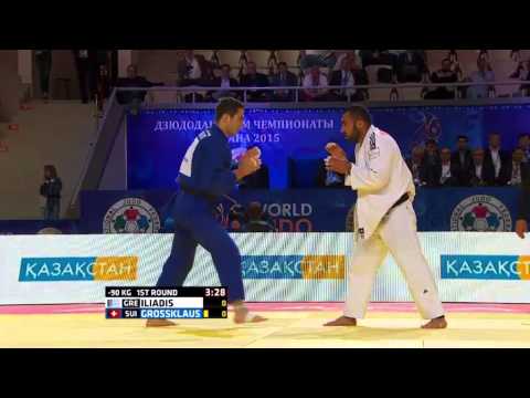 ILIADIS vs GROSSKLAUS 2015 Judo World Championships