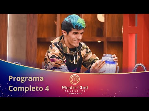 Programa 4 COMPLETO 👩🏻‍🍳👨🏻‍🍳🧑🏻‍🍳 | MasterChef Celebrity Generaciones 2025
