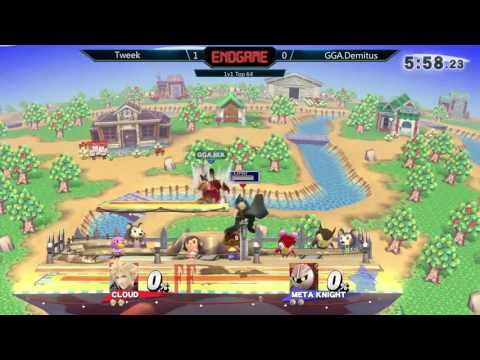 ENDGAME 1v1 Top 64 – Tweek (Cloud) vs. GGA.Demitus (Meta Knight)