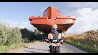 Trasporto megayacht Piombino dicembre 2023