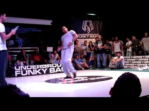 Gipsy Popp vs Nelson (Popping)  UNDERGROUND FUNKY BASE 6.