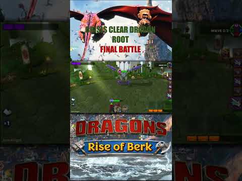 CRISIS: CLEAR DRAGON ROOT (Final Battle) #dragonsriseofberk #shorts