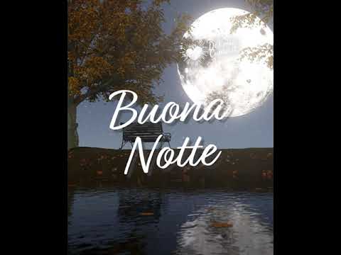 Video e GIF Buonanotte autunnale con musica rilassante