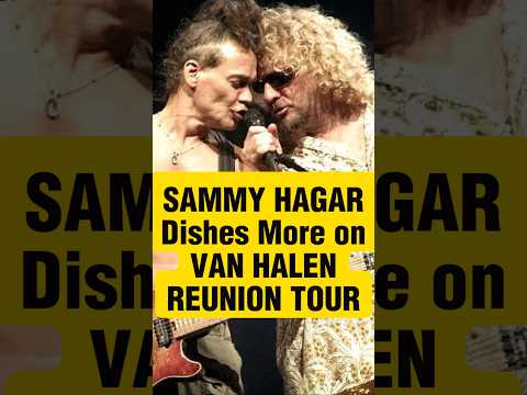 Van Halen Reunion Tour Disaster? Sammy Spills! #vanhalen #rocknroll #classicrock