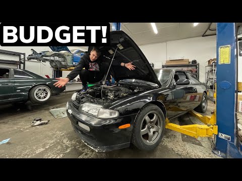 MOST AFFORDABLE S14 240SX SWAP!