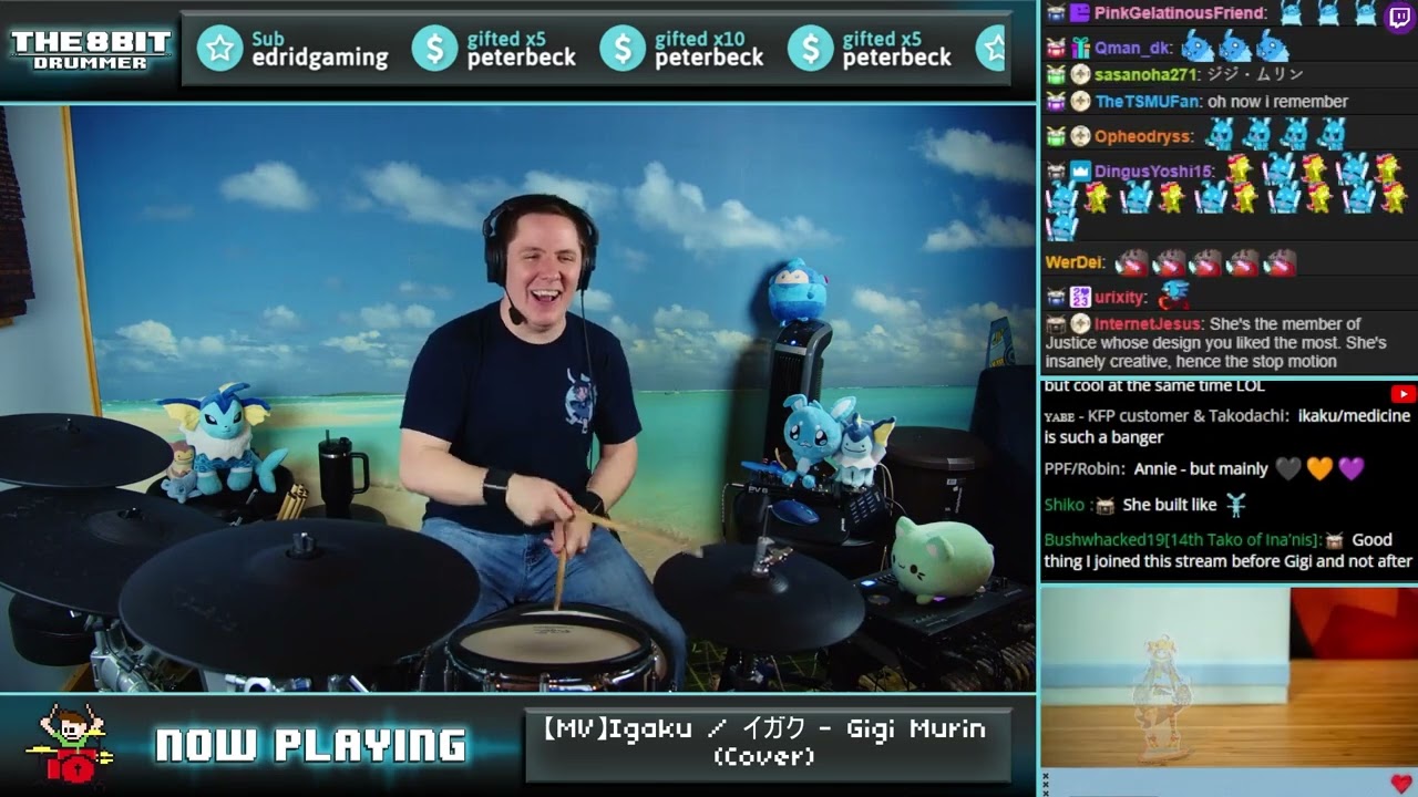 The8BitDrummer // Haraguchi Sasuke - Igaku (Gigi Murin cover)